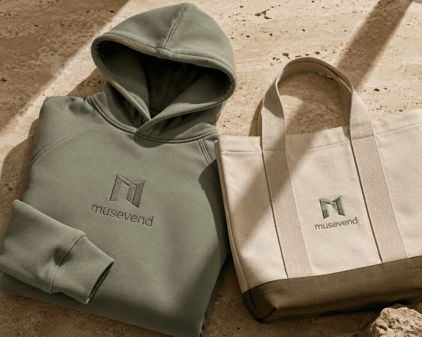 ESG utility kit — recycled PET, organic cotton, OEKO-TEX traceable materials